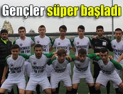 Gençler süper başladı