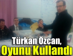 Türkan Özcan, oyunu kullandı