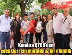 Kandıra ÇYDDden çocuklar için unutulmaz bir etkinlik