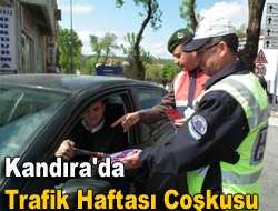 Kandıra'da Trafik Haftası coşkusu