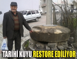 Tarihi kuyu restore ediliyor