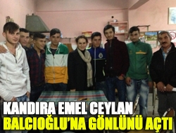 Kandıra Emel Ceylan Balcıoğluna gönlünü açtı