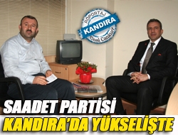 Saadet Partisi Kandırada yükselişte