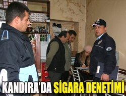 Kandırada sigara denetimi