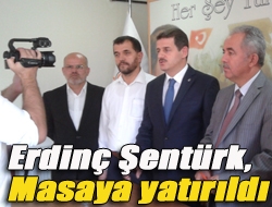 Erdinç Şentürk, masaya yatırıldı