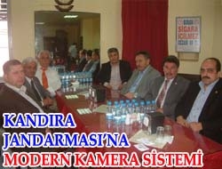 Kandıra Jandarması'na modern kamera sistemi