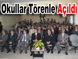 Okullar Törenle açıldı