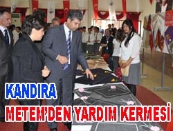 Kandıra Metem'den yardım Kermesi