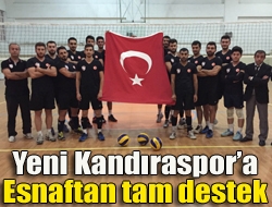 Yeni Kandıraspora esnaftan tam destek