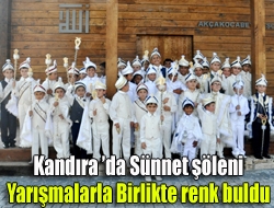 Kandıra'da Sünnet şöleni yarışmalarla birlikte renk buldu