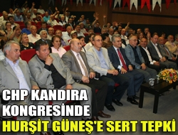 CHP Kandıra kongresinde Hurşit Güneş'e sert tepki