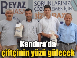 Kandırada çiftçinin yüzü gülecek