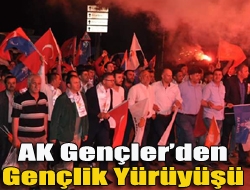 AK Gençlerden Gençlik Yürüyüşü