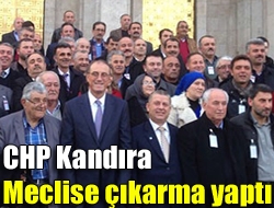 CHP Kandıra Meclise çıkarma yaptı