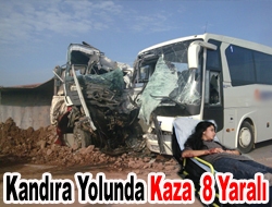 Kandıra yolunda kaza: 8 yaralı