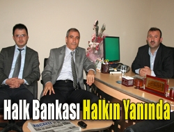 Halk Bankası halkın yanında