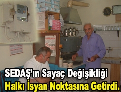 Akıllı sayaçlara Kandıralılardan tepki