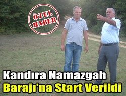 Kandıra Namazgah Barajına start verildi.