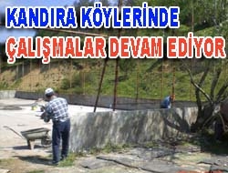 Kandıra köylerinde çalışmalar devam ediyor