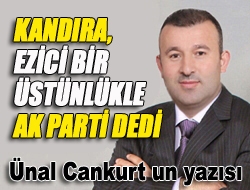 Kandıra, ezici bir üstünlükle Ak Parti dedi