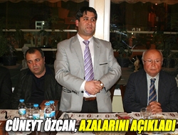 Cüneyt Özcan, azalarını açıkladı