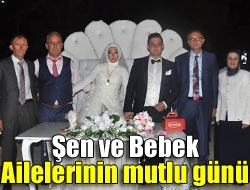 Şen ve Bebek ailelerinin mutlu günü