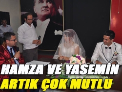 Hamza ve Yasemin artık çok mutlu