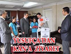 Yusufça'dan Kan'a ziyaret