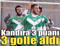 Kandıra 3 puanı 3 golle aldı