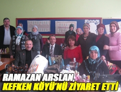 Ramazan Arslan, Kefken Köyünü ziyaret etti