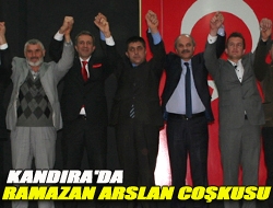 Kandıra'da Ramazan Arslan coşkusu