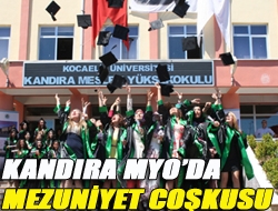 Kandıra MYOda mezuniyet coşkusu