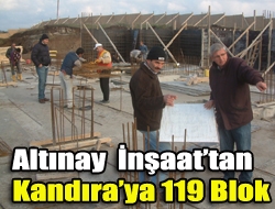 Altınay İnşaattan Kandıraya 119 Blok