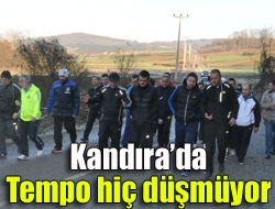 Kandırada tempo hiç düşmüyor.