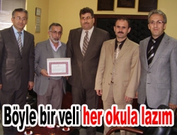 Böyle bir veli her okula lazım