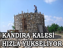 Kandıra Kalesi hızla yükseliyor