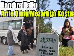 Kandıra Halkı Arife Günü Mezarlığa Koştu