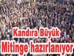 Kandıra Büyük Mitinge hazırlanıyor