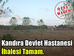 Kandıra Devlet Hastanesi ihalesi tamam