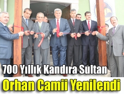 700 yıllık Kandıra Sultan Orhan Camii yenilendi