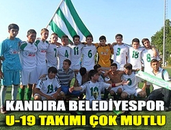 Kandıra Belediyespor U-19 Takımı çok mutlu