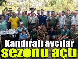 Kandıralı avcılar sezonu açtı