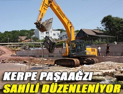 Kerpe Paşaağzı sahili düzenleniyor