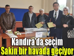 Kandıra'da seçim sakin bir havada geçiyor