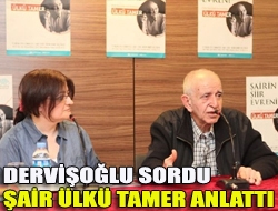 Dervişoğlu sordu şair Ülkü Tamer anlattı