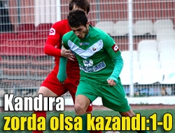 Kandıra zorda olsa kazandı:1-0