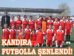 Kandıra futbolla şenlendi!