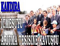 Kandıra İçmesuyu Arıtma Tesisine kavuştu