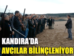 Kandırada avcılar bilinçleniyor