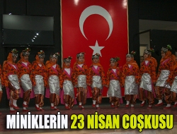 Miniklerin 23 Nisan coşkusu